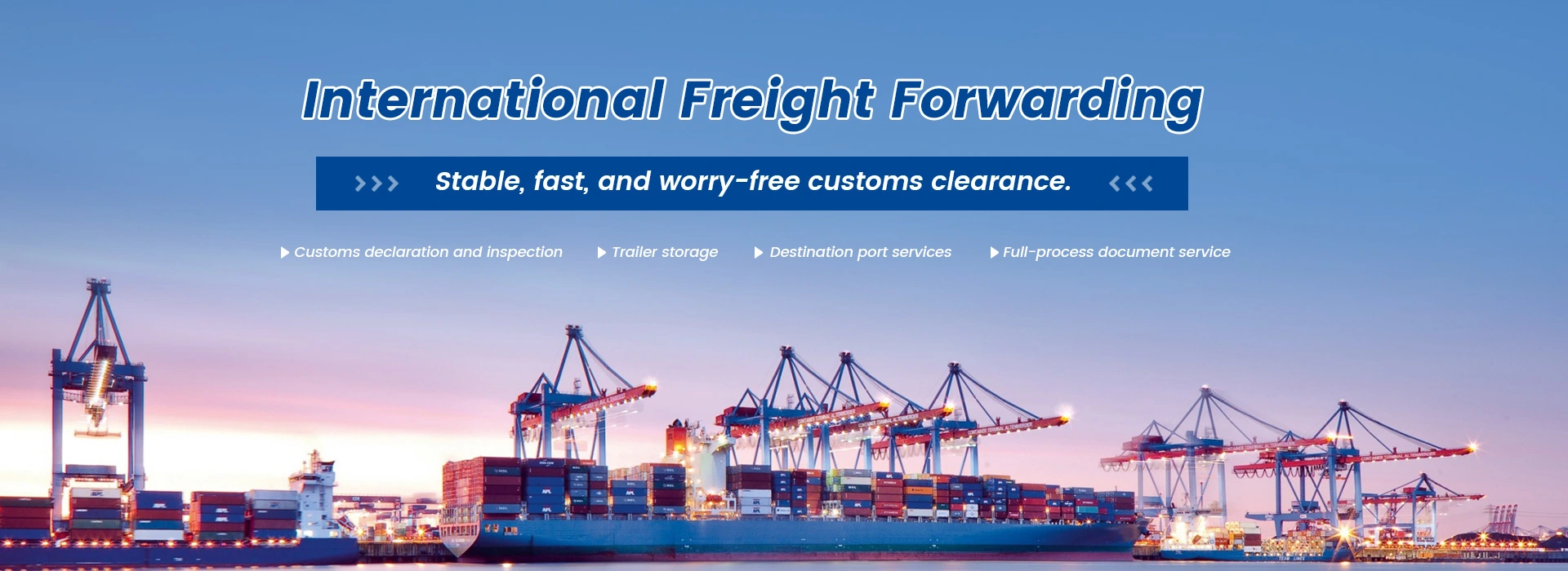 Shenzhen KDYT-LOGISTICS  Co., Ltd.